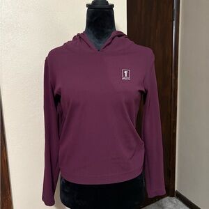 Plum Hoodie Sweatshirt for Women